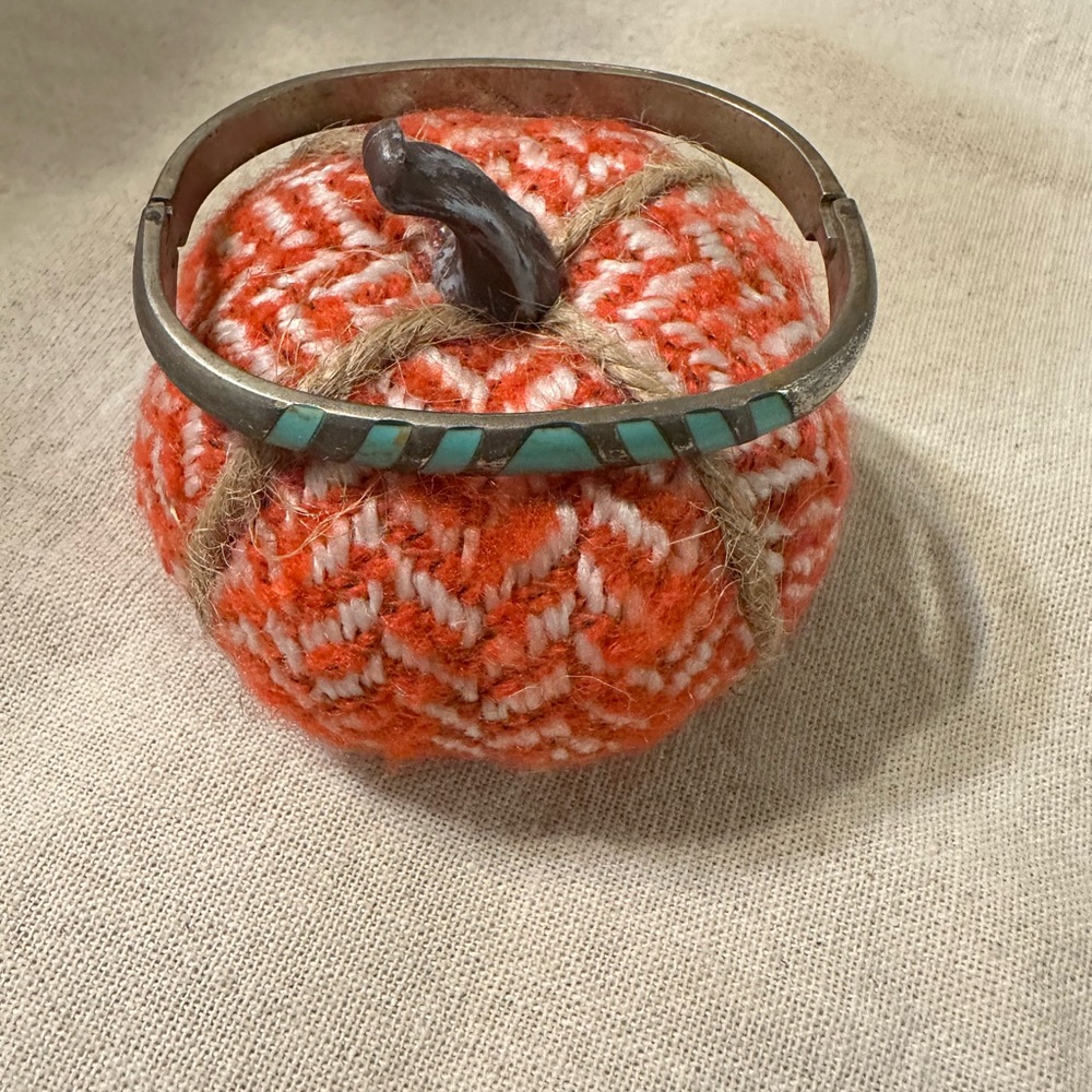 Silver and Turquoise Bracelet